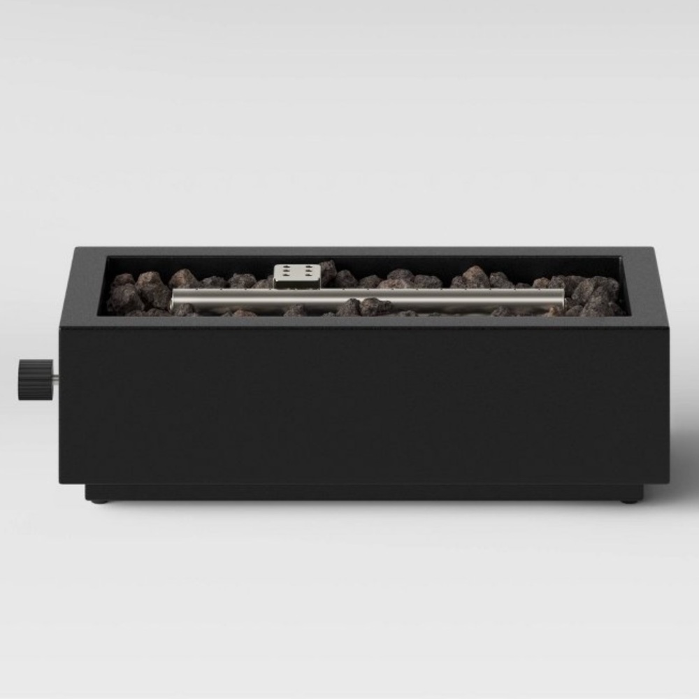 Two Harbors 14" Patio Tabletop Fireplace
Black - Threshold